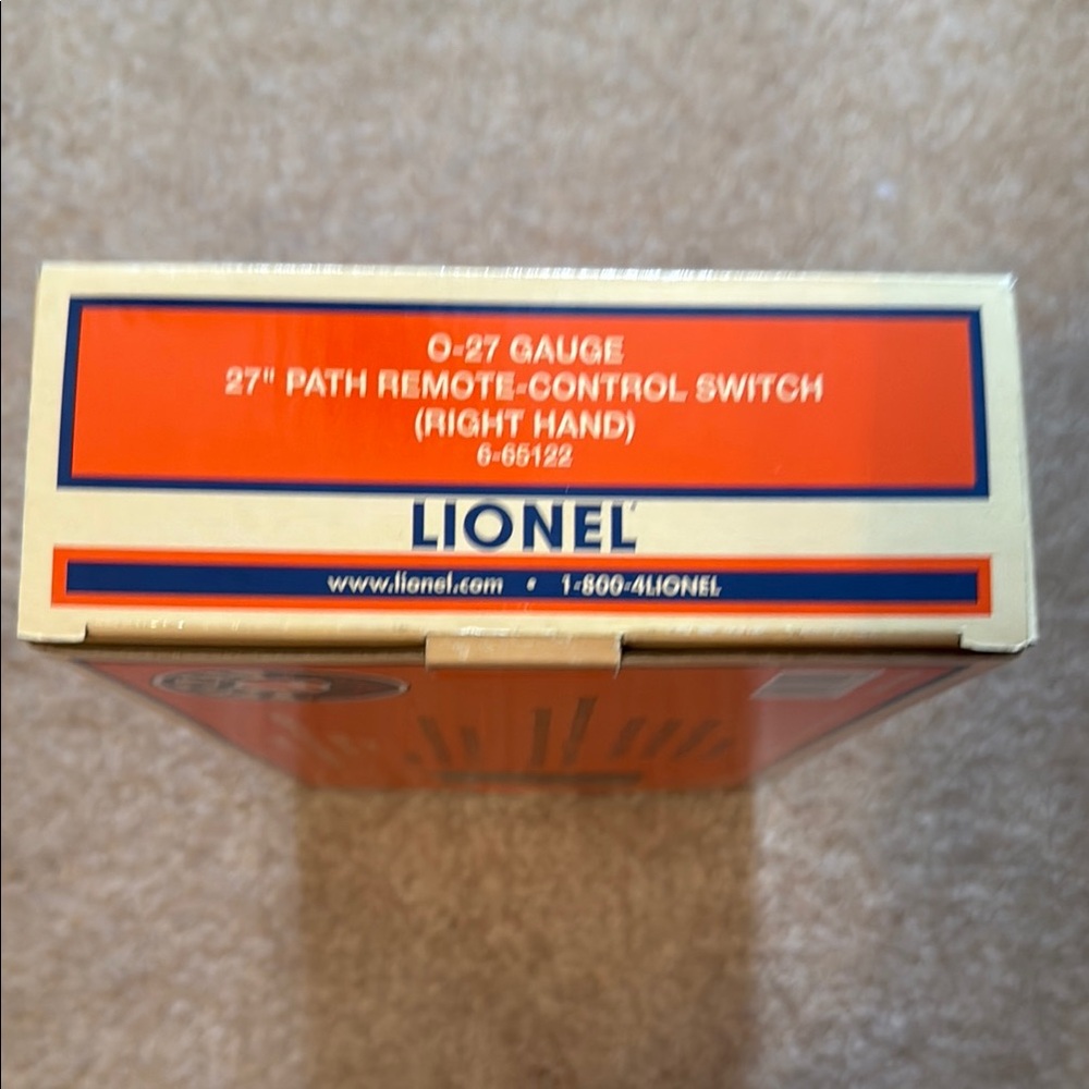 Lionel Orange Remote-Control Switch - Picture 3 of 5